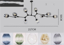 Carica l'immagine nel visualizzatore di Gallery, Nordic Designer Branch Molecular Chandelier Simple Modern Art Lamps