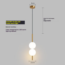 Carica l'immagine nel visualizzatore di Gallery, Sospensione a 2 Lampade
