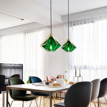 Carica l'immagine nel visualizzatore di Gallery, Postmodern Stained Glass Dining Room Chandelier