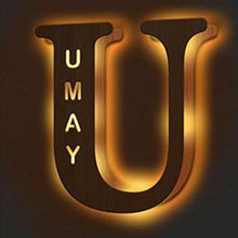 Carica l'immagine nel visualizzatore di Gallery, Personalized Custom Letter Lamp English Name Lamp