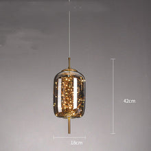 Carica l'immagine nel visualizzatore di Gallery, Creative Bedside Restaurant Small Chandelier