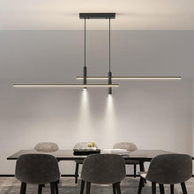 Carica l'immagine nel visualizzatore di Gallery, Nordic Restaurant Ceiling Lamp Minimalist Strip Dining-room Lamp
