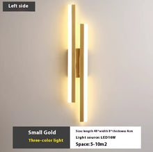 Carica l'immagine nel visualizzatore di Gallery, Scandinavian Minimalist Led Indoor Wall Light