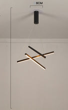 Carica l'immagine nel visualizzatore di Gallery, Lampadario Duplex in Vetro