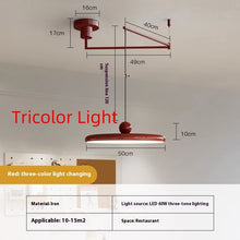 Carica l'immagine nel visualizzatore di Gallery, Movable Rocker Modern Minimalist Table Lamp Advanced French Chandelier
