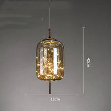 Carica l'immagine nel visualizzatore di Gallery, Creative Bedside Restaurant Small Chandelier