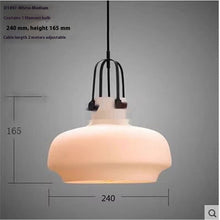 Carica l'immagine nel visualizzatore di Gallery, Retro Industrial Style Lighting Bar Glass Chandelier