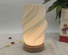 Carica l'immagine nel visualizzatore di Gallery, Nordic Decoration Table Lamp Solid Wood 3D Home Creative Decoration