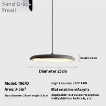 Carica l'immagine nel visualizzatore di Gallery, Dining Room Chandelier Macaron Flying Saucer Artistic Lamp
