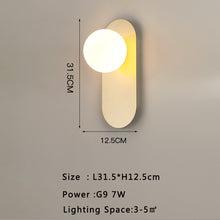 Carica l'immagine nel visualizzatore di Gallery, Modern Minimalist Hotel Living Room Background Wall Light
