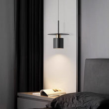 Carica l'immagine nel visualizzatore di Gallery, Modern Minimalist Bedroom Bedside Small Droplight Designer Creative Aisle Study Bar Restaurant Special Decoration Chandelier