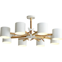 Carica l'immagine nel visualizzatore di Gallery, Nordic Style Modern Solid Wood Hall Dining Room Lamp