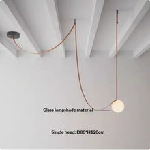 Carica l'immagine nel visualizzatore di Gallery, Modern Minimalist Duplex LED Chandelier