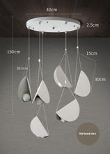 Carica l'immagine nel visualizzatore di Gallery, Lampadario Minimalista Pieghevole – Design Moderno