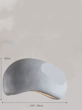 Carica l'immagine nel visualizzatore di Gallery, Cloud Chandelier With Micro Cement Cream French Bar Island Restaurant