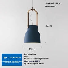 Carica l'immagine nel visualizzatore di Gallery, Lampada a Sospensione Nordic Style – Ideale per Ristoranti e Ambienti Lounge