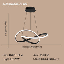 Carica l'immagine nel visualizzatore di Gallery, Lampadario Moderno