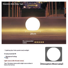 Carica l'immagine nel visualizzatore di Gallery, Outdoor Solar Garden Light Landscape Garden Lawn Floor Lamp