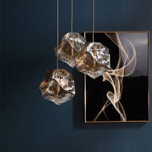 Carica l'immagine nel visualizzatore di Gallery, Minimalist Art Ice Cube Restaurant Chandelier Personality Creative