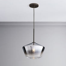 Carica l'immagine nel visualizzatore di Gallery, Nordic Modern Minimalist Cafe Bar Light Luxury Glass Single Head Small Chandelier