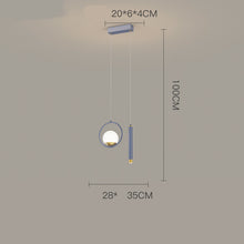 Carica l'immagine nel visualizzatore di Gallery, Lampada a Sospensione “Starry Sky” con Effetto Cielo Stellato – Design Minimal Modern