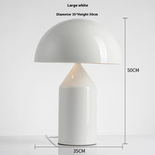 Carica l'immagine nel visualizzatore di Gallery, Lampada da Tavolo Atollo Style – Finitura Oro Satinato, Design Scultoreo