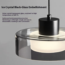 Carica l'immagine nel visualizzatore di Gallery, Lampada Sospesa in Rame e Vetro – Design Moderno e Raffinato