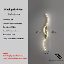 Carica l'immagine nel visualizzatore di Gallery, Simple Bedside Wall Lamp Living Room Background Wall Aisle Corridor Lamps