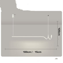 Carica l'immagine nel visualizzatore di Gallery, Simple Modern Creative Long Table Lamp