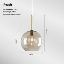 Carica l'immagine nel visualizzatore di Gallery, Lampadario in Vetro Retrò