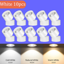 Carica l'immagine nel visualizzatore di Gallery, Faretto LED Orientabile da Soffitto – Design Moderno, 7W/10W/12W