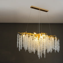 Carica l'immagine nel visualizzatore di Gallery, Villa Living Room Crystal Chandelier Light Luxury Restaurant Bar Table Lamp