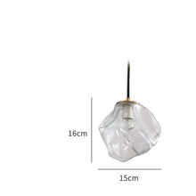 Carica l'immagine nel visualizzatore di Gallery, Minimalist Art Ice Cube Restaurant Chandelier Personality Creative