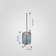 Carica l'immagine nel visualizzatore di Gallery, Dining Room Chandelier Living Room Bar Bedroom Glass Single Head