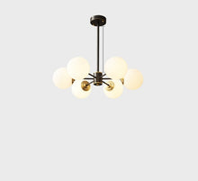 Carica l'immagine nel visualizzatore di Gallery, Lampadario Nordico a Sfere in Vetro – Eleganza Moderna per il Living