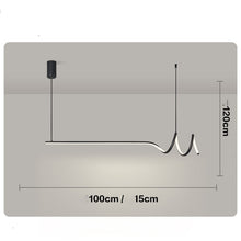 Carica l'immagine nel visualizzatore di Gallery, Simple Modern Creative Long Table Lamp