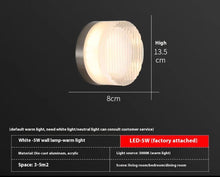 Carica l'immagine nel visualizzatore di Gallery, Creative Bedside-use Wall Lamp Hallway Corridor Bedroom Bathroom Lamp