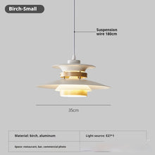 Carica l'immagine nel visualizzatore di Gallery, Lampadario Multicolore Stile PH5 – Design Nordico di Carattere