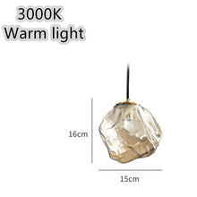 Carica l'immagine nel visualizzatore di Gallery, Minimalist Art Ice Cube Restaurant Chandelier Personality Creative