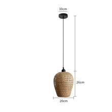 Carica l'immagine nel visualizzatore di Gallery, Japanese Bedroom Bedside Chandelier Homestay Tea Room Study