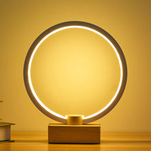 Carica l'immagine nel visualizzatore di Gallery, Smart Solid Wood Led Small Night Lamp