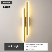 Carica l'immagine nel visualizzatore di Gallery, Scandinavian Minimalist Led Indoor Wall Light