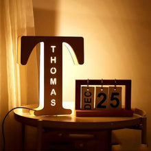 Carica l'immagine nel visualizzatore di Gallery, Personalized Custom Letter Lamp English Name Lamp