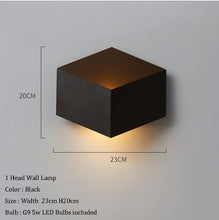 Carica l'immagine nel visualizzatore di Gallery, Modern Minimalist Background Wall Light LED