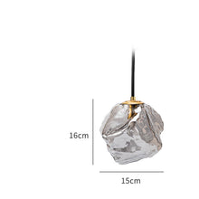 Carica l'immagine nel visualizzatore di Gallery, Minimalist Art Ice Cube Restaurant Chandelier Personality Creative