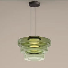 Carica l'immagine nel visualizzatore di Gallery, Living Room Dining Room High-grade Glass Chandelier Simple Design Creative