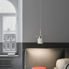 Carica l'immagine nel visualizzatore di Gallery, Modern Minimalist Bedroom Bedside Small Droplight Designer Creative Aisle Study Bar Restaurant Special Decoration Chandelier