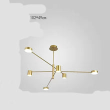 Carica l'immagine nel visualizzatore di Gallery, Simple Living Room Chandelier Suitable For Dining Room And Bedroom