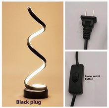 Carica l'immagine nel visualizzatore di Gallery, Lampada da tavolo a LED con protezione per gli occhi, lampada da comodino minimalista e creativa