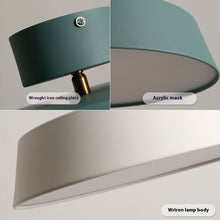 Carica l&#39;immagine nel visualizzatore di Gallery, Modern Minimalist Macaron Living Room Ceiling Lamp
